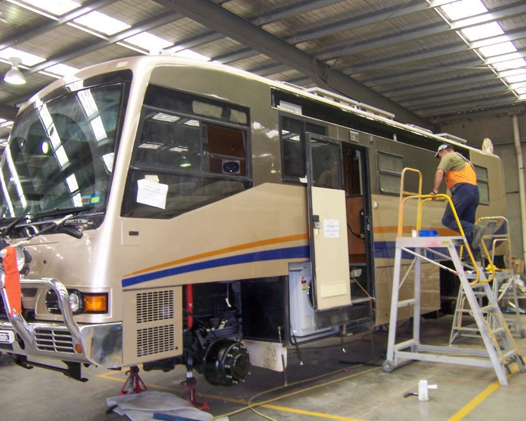 Bus conversion repair