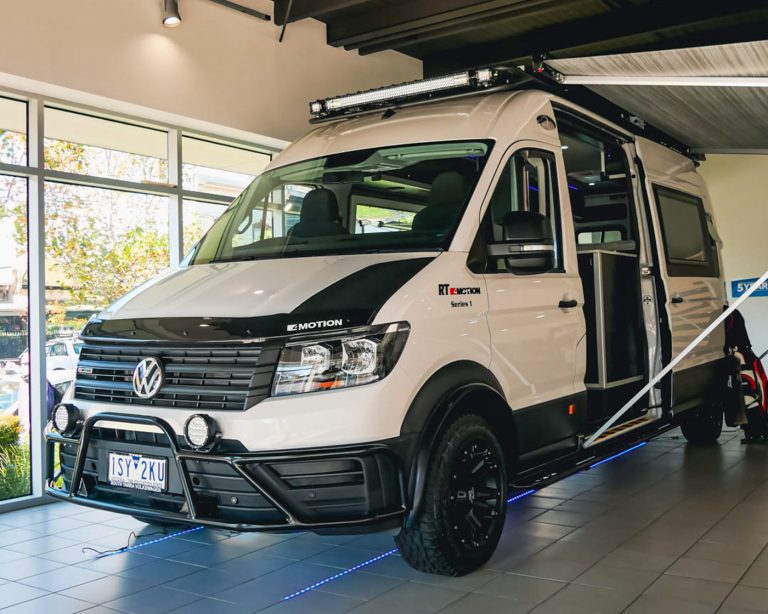 Van Conversion Motorhome from front